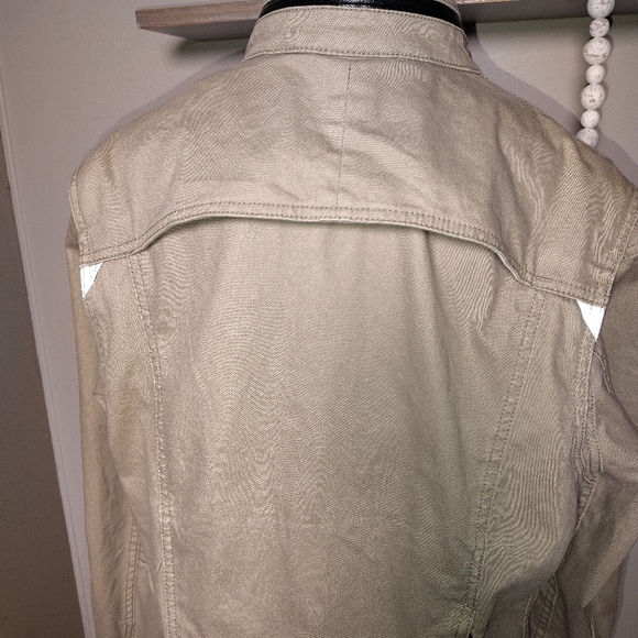 Levi's Beige Trucker Jacket Size Large Mens - Picture 3 of 6